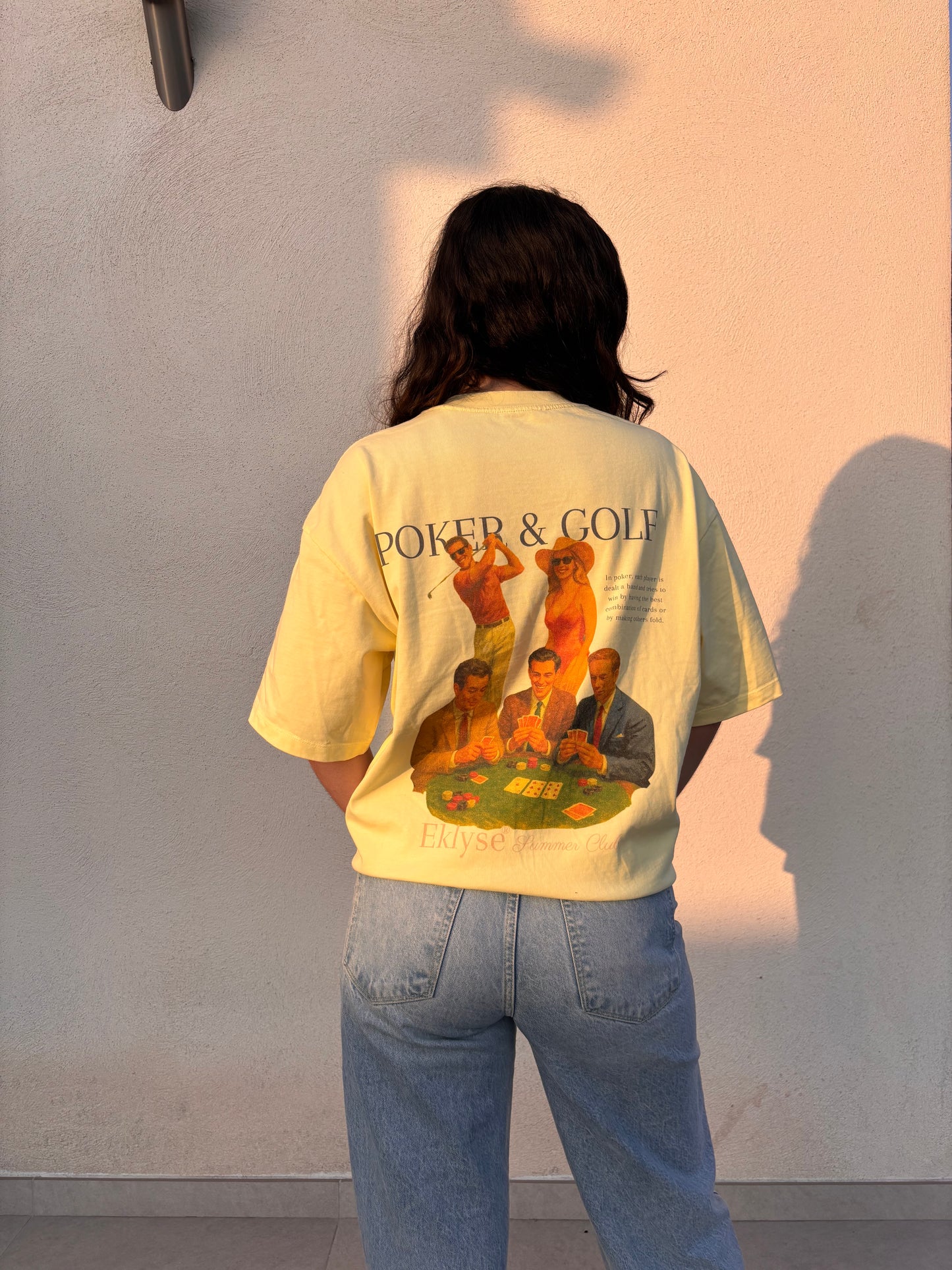 T-shirt - Eklyse Jaune