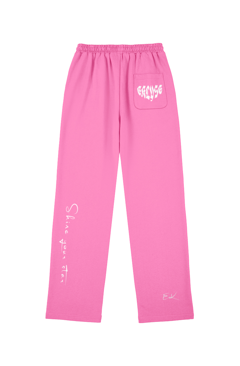 PACK SHINE - Ensemble complet Rose (Sweat + Pantalon)