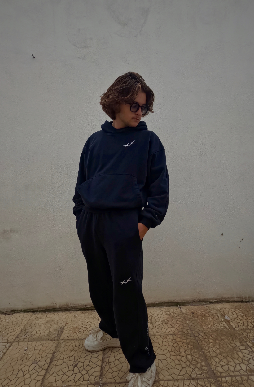 Sweatpants - Eklyse Bleu marine