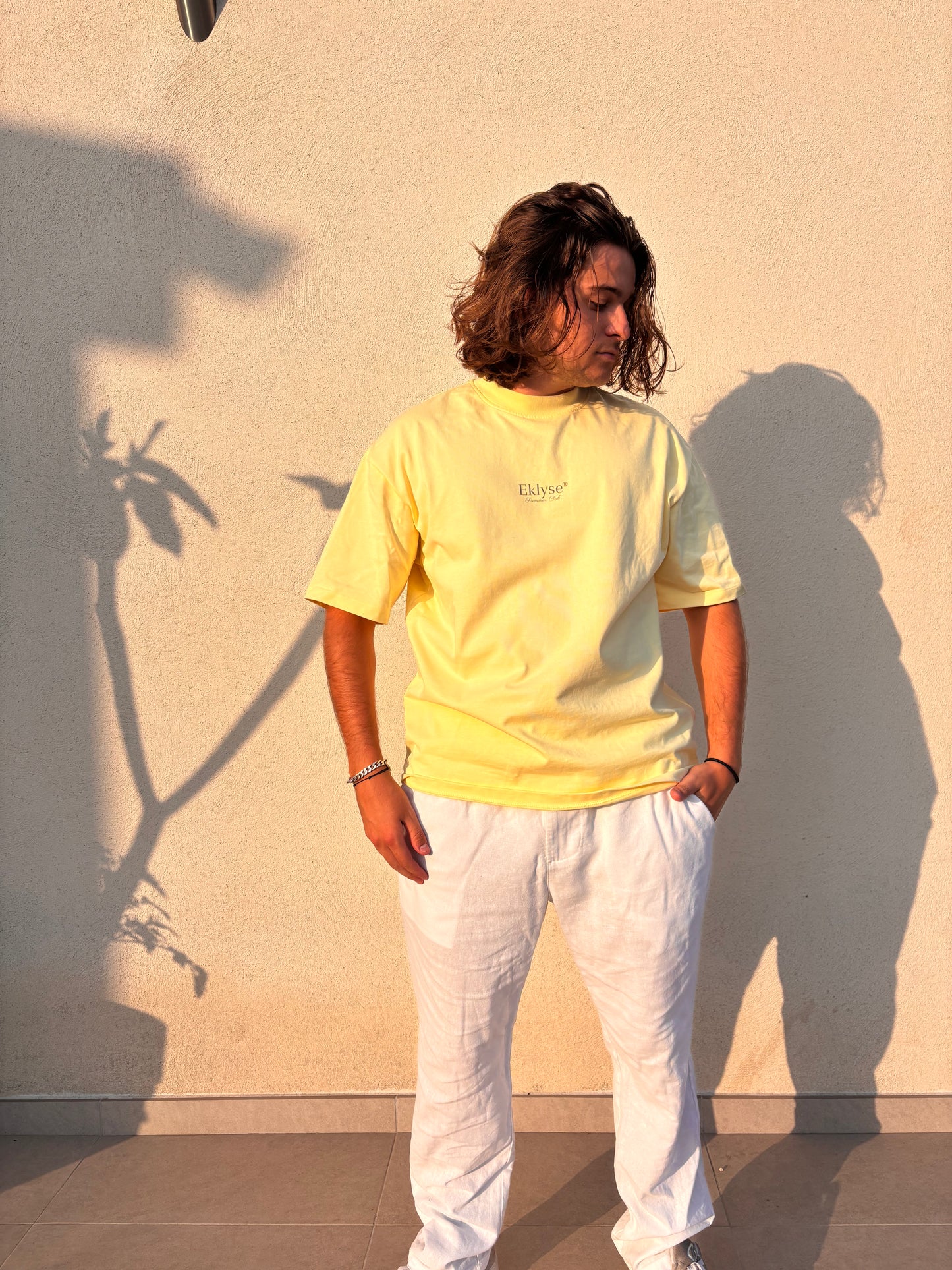 T-shirt - Eklyse Jaune