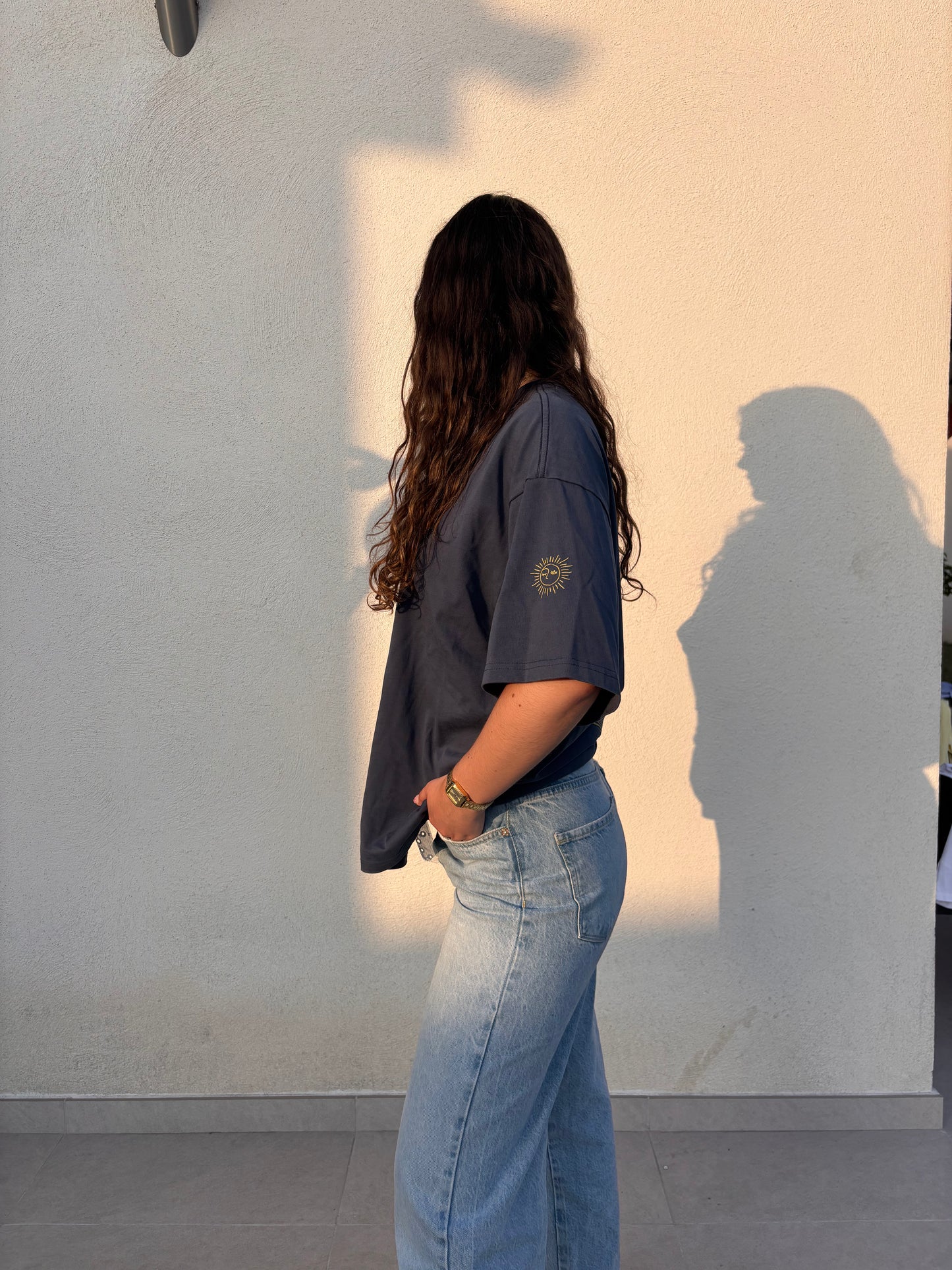 T-shirt - Eklyse Ardoise