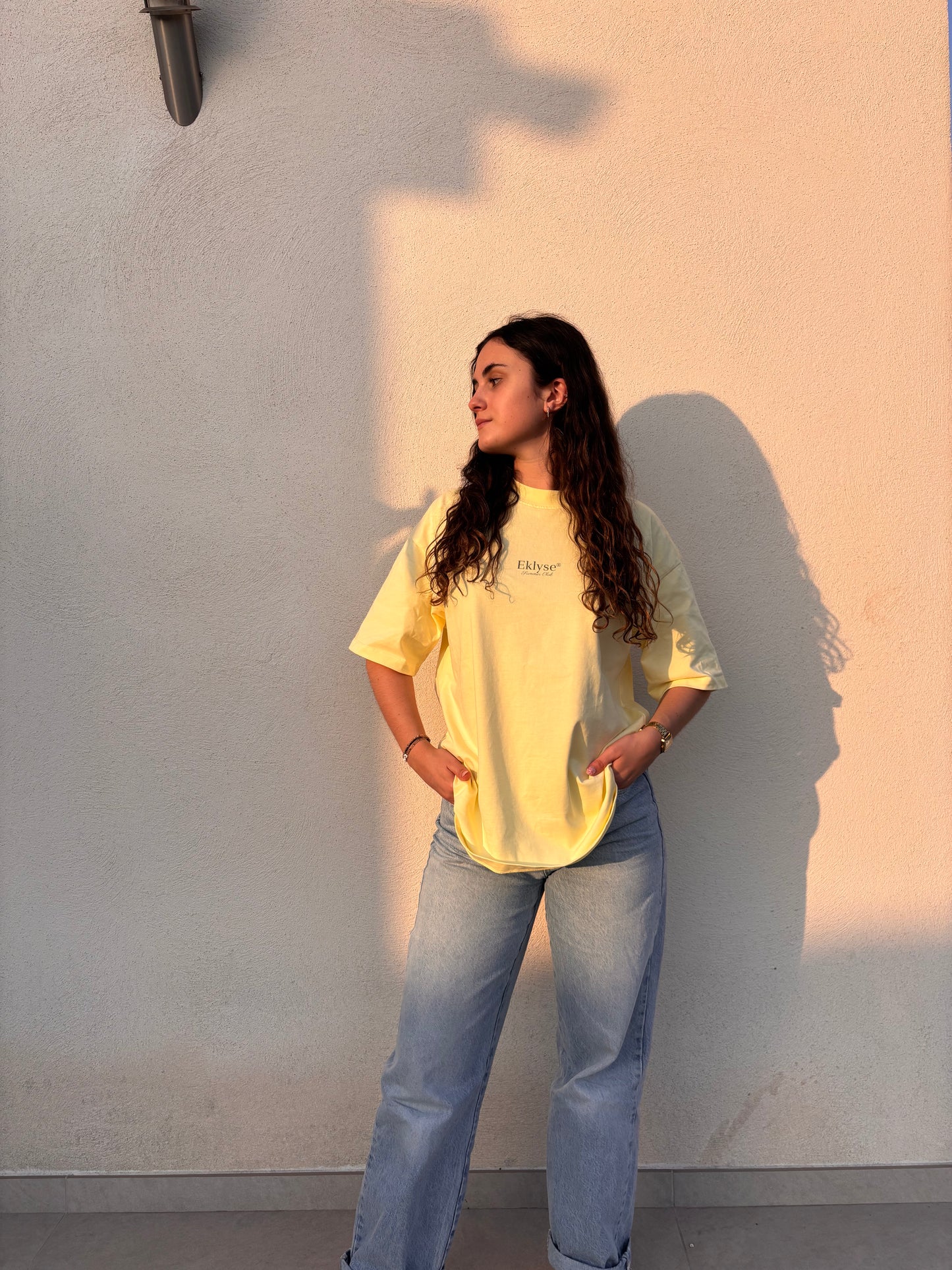 T-shirt - Eklyse Jaune