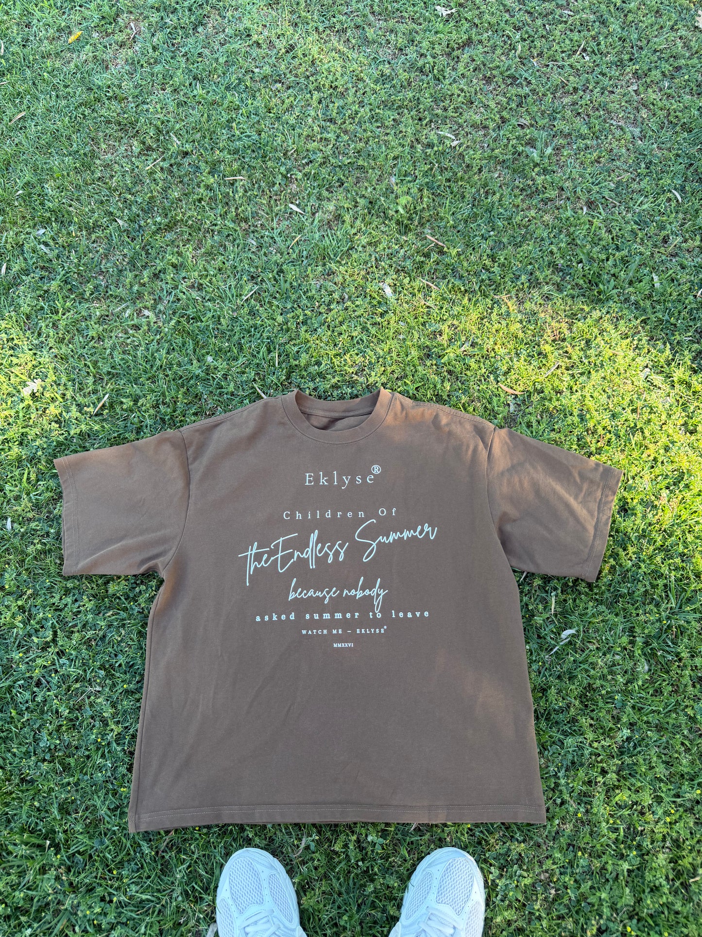 T-shrit I CHILDREN OF THE ENDLESS SUMMER Marron foncé